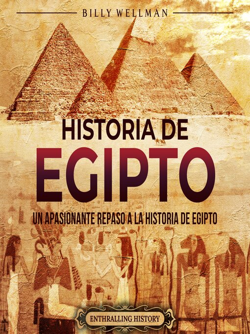 Title details for Historia de Egipto by Billy Wellman - Wait list